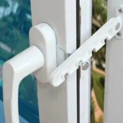 Entrebâilleur De Fenêtre à Battant, Verrou De Sécurité Pour Bébé, Verrou Anti-pincement, Entrebâilleur De Ventilation De Fenêtre, Ouverture Vers L'extérieur Pour Fenêtre UPVC, Bois Et Aluminium,blanc 7 Entrebâilleur De Fenêtre à Battant, Verrou De Sécurité Pour Bébé, Verrou Anti-pincement, Entrebâilleur De Ventilation De Fenêtre, Ouverture Vers L'extérieur Pour Fenêtre UPVC, Bois Et Aluminium,blanc -Rapid Soldes Boutique 100266550 4