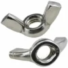 M8 Écrous à Oreilles Papillon (Paquet De 25) Zingué Pour Aux Boulons Et Fixations - Attaches A Toute Epreuve Norme Certifiée ISO965 DIN315 M8 (19mm X 38mm)