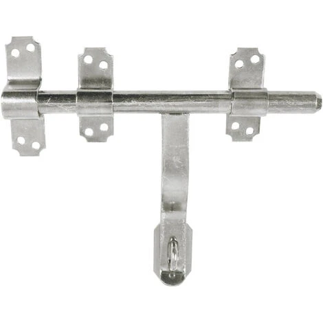 Verrou Vervelle à Pattes Et Porte-cadenas - Décor : Zingué - Matériau : Acier - Modèle : Pêne Ø 16 Mm - ITAR 1 Verrou Vervelle à Pattes Et Porte-cadenas - Décor : Zingué - Matériau : Acier - Modèle : Pêne Ø 16 Mm - ITAR