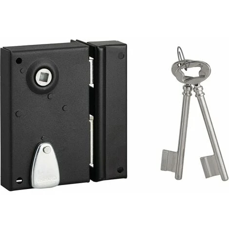 Serrure Verticale Pêne Dormant 1/2 Tour Droite - Thirard 1 Serrure Verticale Pêne Dormant 1/2 Tour Droite - Thirard