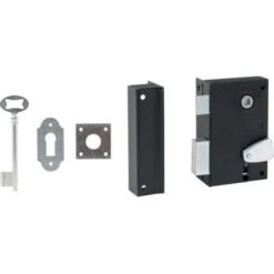 Serrure Verticale Pêne Dormant 1/2 Tour Gauche - Thirard