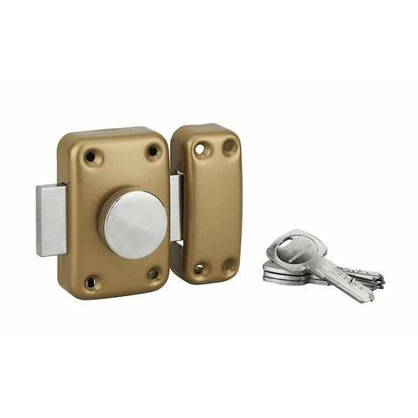 SERRUPRO - Verrou Haute Sécurité Pour Porte D'entrée Avec 4 Clés 1 SERRUPRO - Verrou Haute Sécurité Pour Porte D'entrée Avec 4 Clés