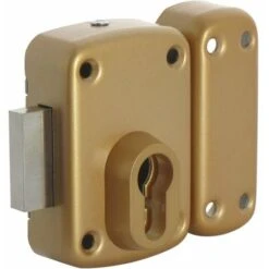 Verrou à Cylindre Bronze Or - Arnov - Iséo