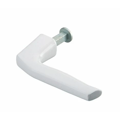 THIRARD - Béquille Pour Porte, Carré 7mm, Avec Arrêt, Blanc 1 THIRARD - Béquille Pour Porte, Carré 7mm, Avec Arrêt, Blanc