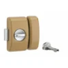 THIRARD - Verrou Pour Porte D'entrée Universel 5 Goup. 45 Mm Bronze 3 Clés
