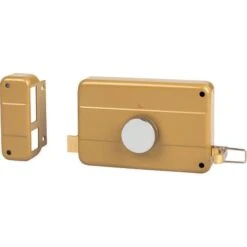 Serrure Applique Horizontale à Cylindre Et Bouton à Tirage - Longueur 45 Mm - Gauche - Thirard -Rapid Soldes Boutique 24041691 2