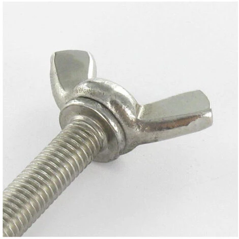 Vis à Oreilles M5X25 Forme Américaine Inox A2 Conditionnement: 10 Pieces 2 Vis à Oreilles M5X25 Forme Américaine Inox A2 Conditionnement: 10 Pieces – Image 2