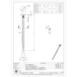 Vendues Au Kg POINTES Torsadées Forte Tenue à La Corrosion Acier Galvanisé à Chaud 5.7X140 Conditionnement: Unitaire -Rapid Soldes Boutique 27068877 3