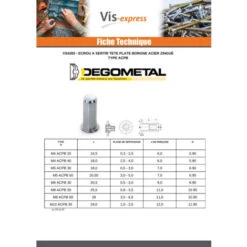Écrou à Sertir Tête Plate TP Borgne M8X25.5 ACPB 35 Acier Zingué Blanc Conditionnement: Unitaire 7 Écrou à Sertir Tête Plate TP Borgne M8X25.5 ACPB 35 Acier Zingué Blanc Conditionnement: Unitaire -Rapid Soldes Boutique 27141821 4