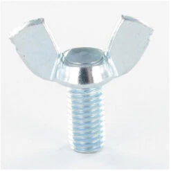 Vis Oreilles M10X25 Forme Américaine Acier Zingué Blanc Conditionnement: Unitaire