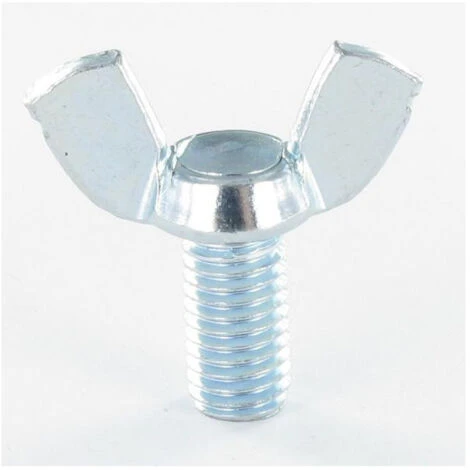 Vis Oreilles M12X30 Forme Américaine Acier Zingué Conditionnement: Unitaire 1 Vis Oreilles M12X30 Forme Américaine Acier Zingué Conditionnement: Unitaire