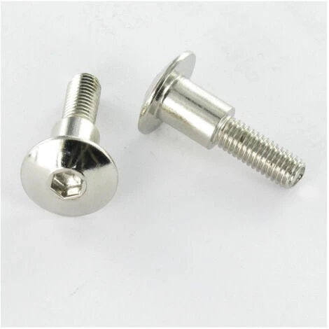 Vis Relieur MAL Poelier Tête Ronde Large Tête Ronde Large Clé De 4 HC4 13X22 M5X13 Acier Nickelé Conditionnement: Unitaire 1 Vis Relieur MAL Poelier Tête Ronde Large Tête Ronde Large Clé De 4 HC4 13X22 M5X13 Acier Nickelé Conditionnement: Unitaire