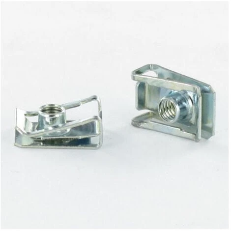 Écrou à Pincer M6 NUT5246 Épaisseur De Serrage 0.5 à 4 Acier Zingué Conditionnement: Unitaire 1 Écrou à Pincer M6 NUT5246 Épaisseur De Serrage 0.5 à 4 Acier Zingué Conditionnement: Unitaire