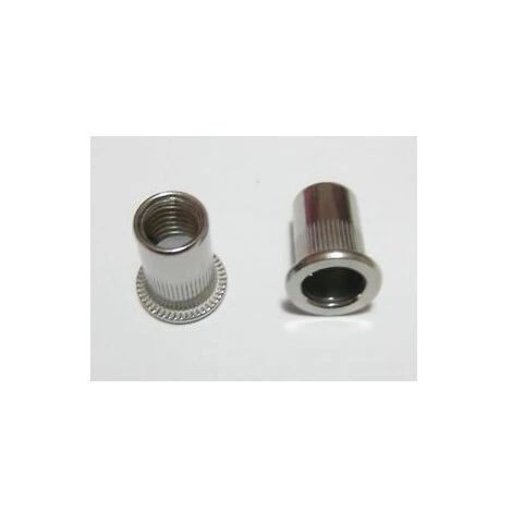 Écrou à Sertir M6X17.5 ALPC 45 Aluminium Épaisseur De Serrage 3.1-6.0 Conditionnement: Unitaire 1 Écrou à Sertir M6X17.5 ALPC 45 Aluminium Épaisseur De Serrage 3.1-6.0 Conditionnement: Unitaire