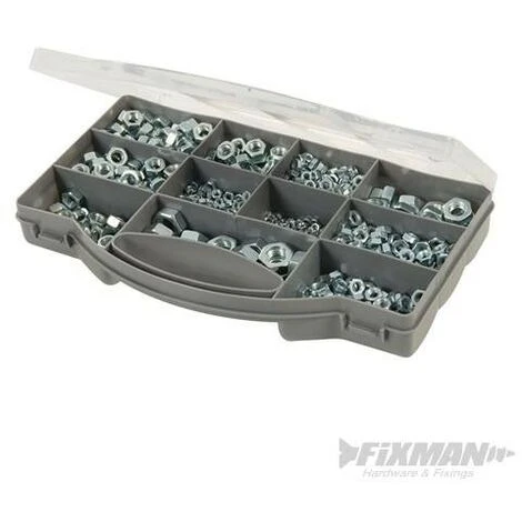 Coffret D'écrous Hexagonaux, 1 000 Pcs, 1 000 Pcs 1 Coffret D'écrous Hexagonaux, 1 000 Pcs, 1 000 Pcs