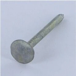 Vendues Au Kg Pointe Ardoise Tête Extra Large TEL Diamètre De Tête: 11 Forte Tenue à La Corrosion Acier Galvanisé à Chaud Conditionnement: Unitaire