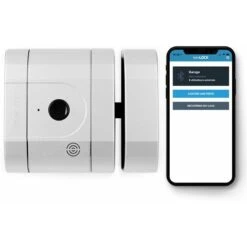 Verrou Int-LOCK Bluetooth Avec 2 Télécommandes + APP Pour Smartphone, Finition BlancMat - AYR