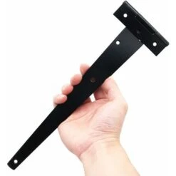 AIDUCHO Lot De 6 Charnières En T Résistantes Pour Abri De Jardin, Portail En Bois, Charnières De Portail De Grange Noires En Fer Forgé Antirouille 8 AIDUCHO Lot De 6 Charnières En T Résistantes Pour Abri De Jardin, Portail En Bois, Charnières De Portail De Grange Noires En Fer Forgé Antirouille -Rapid Soldes Boutique 33917001 4