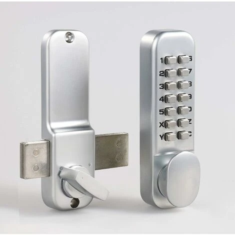 AIDUCHO Serrure De Porte Ditial Avec Clavier à Code D'accès Mécanique OS25A 1 AIDUCHO Serrure De Porte Ditial Avec Clavier à Code D'accès Mécanique OS25A