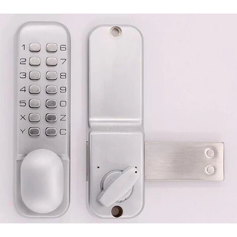 AIDUCHO Serrure De Porte Ditial Avec Clavier à Code D'accès Mécanique OS25A 5 AIDUCHO Serrure De Porte Ditial Avec Clavier à Code D'accès Mécanique OS25A – Image 5