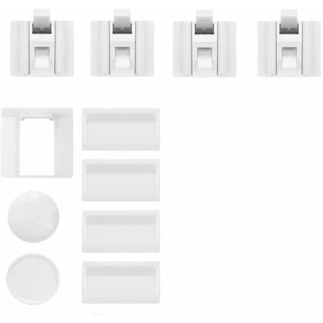 LITZEE Bloc Porte Securite Bebe (4 Serrures + 1 Clés), Bloque Porte Bébé Magnétique, Installation Facile En Quelques Secondes, Aucun Outil Ni Vis Nécessaires 2 LITZEE Bloc Porte Securite Bebe (4 Serrures + 1 Clés), Bloque Porte Bébé Magnétique, Installation Facile En Quelques Secondes, Aucun Outil Ni Vis Nécessaires – Image 2