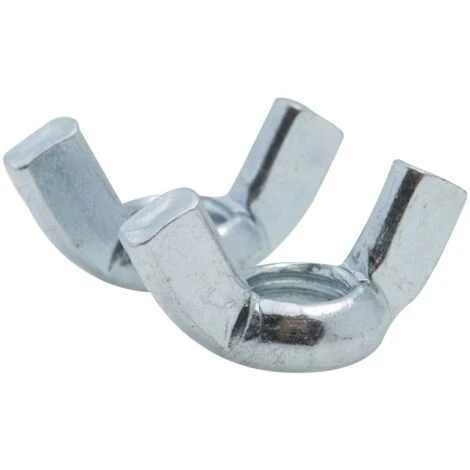 Écrou à Oreilles Zingué Vissal Ø6mm Lot De 4 écrous 1 Écrou à Oreilles Zingué Vissal Ø6mm Lot De 4 écrous