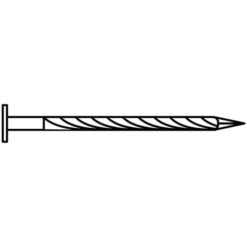 Pointe Torsadée Acier Poli à Tête Plate Vissal 2,5x40 Mm 200g 9 Pointe Torsadée Acier Poli à Tête Plate Vissal 2,5x40 Mm 200g -Rapid Soldes Boutique 36717746 5