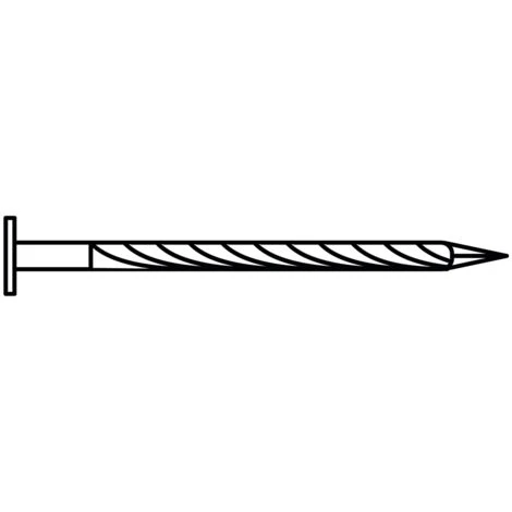 Pointe Torsadée Acier Poli à Tête Plate Vissal 2,5x40 Mm 200g 5 Pointe Torsadée Acier Poli à Tête Plate Vissal 2,5x40 Mm 200g – Image 5