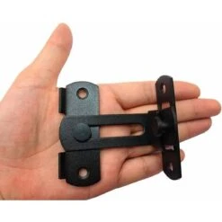 Grandes Boucles De Verrouillage De Porte à Angle Droit De 90 Degrés Boulons De Verrouillage Incurvés Boulons à Levier De Verrouillage Coulissant Pour Portes Et Fenêtres - Noir 9 Grandes Boucles De Verrouillage De Porte à Angle Droit De 90 Degrés Boulons De Verrouillage Incurvés Boulons à Levier De Verrouillage Coulissant Pour Portes Et Fenêtres - Noir -Rapid Soldes Boutique 39954118 5