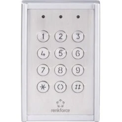 Serrure à Code Renkforce 751624 Montage Apparent (en Saillie) IP65 Avec Clavier éclairé
