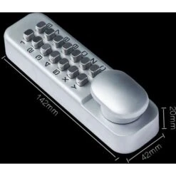 Alliage De Zinc Verrou De Porte A Code Sans Clé Serrure à Code Mécanique Style Rétro Code Lock, Convient Pour Garage/hôtel/Bureau/Studio/Entrepôt/Dossiers Guazhuni (argent) 7 Alliage De Zinc Verrou De Porte A Code Sans Clé Serrure à Code Mécanique Style Rétro Code Lock, Convient Pour Garage/hôtel/Bureau/Studio/Entrepôt/Dossiers Guazhuni (argent) -Rapid Soldes Boutique 47436612 3