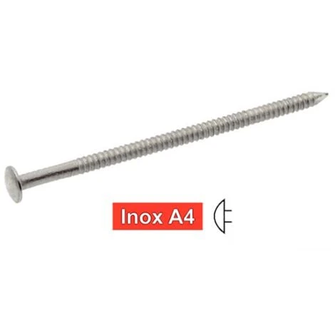 Pointe Annelée 2.5x50 Inox A4- 1Kg- ACTON 1 Pointe Annelée 2.5x50 Inox A4- 1Kg- ACTON