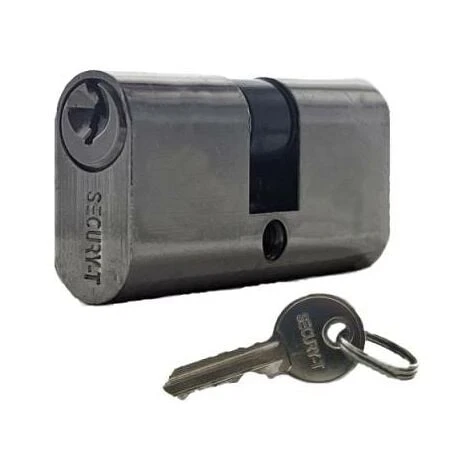 Cylindre 55 Mm (27x27) Oblongue Varié En Laiton Chromé 1 Cylindre 55 Mm (27x27) Oblongue Varié En Laiton Chromé