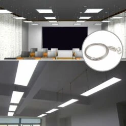 Fil De Suspension De Photos De 2 M - 1,5 Mm - Avec Boucle Et Crochet - Robuste - Réglable - En Acier Inoxydable - Pour Lampe, Miroir - Charge Maximale : 30 Kg，Starlight，2Pcs -Rapid Soldes Boutique 50942108 5