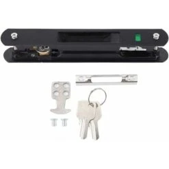 Verrou De Porte- Porte Coulissante Fenêtre Crochet Serrure Porte Mobile Moderne Simple Double Face Serrure Pour La Maison,Starlight