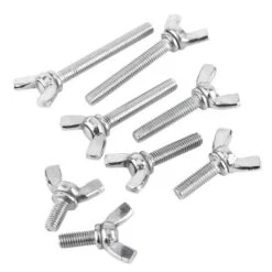 Lot De 10 Vis à Oreilles En Acier Inoxydable Boulon à Oreilles Fixations Vis à Main - M6x10mm -Rapid Soldes Boutique 56801658 4