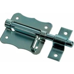 Verrou Américain 35 X 35 X 7 Acier Inoxydable Targette Pêne à Entailler Avec Levier De Manœuvre Loquet Cadenas Fermeture Porte Extérieur Portail Vérou