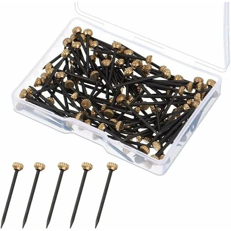 60 PCS Clous De Suspension,T-Audace Cintres Photo Clous Cintres Clous De Cadre Photo Picture Pins Avec Boîte De Rangement En Plastique 1 60 PCS Clous De Suspension,T-Audace Cintres Photo Clous Cintres Clous De Cadre Photo Picture Pins Avec Boîte De Rangement En Plastique