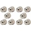 10x Ecrou Borgne Hexagonal Acier Inoxydable A2 DIN 1587, M5x10mm