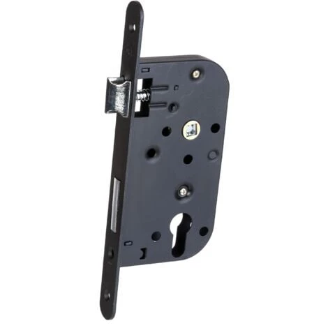 Serrure "KLOSE Besser" Monopoint- Encastrée - Noire - Axe 50 Mm - Epaisseur 14 Mm - Carré De 7 Mm.Trou Cylindre. 1 Serrure "KLOSE Besser" Monopoint- Encastrée - Noire - Axe 50 Mm - Epaisseur 14 Mm - Carré De 7 Mm.Trou Cylindre.