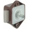 Serrure à Pêne Dormant En Applique Marron Push Lock Axe 15mm Fermeture Porte Portail Meuble Salle De Bain Cuisine Universel