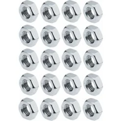20x écrou Hexagonal Filetage M6 X Clé SW= 10mm Acier DIN 934