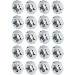 20x écrou Hexagonal Filetage M4 X Clé SW= 7mm Acier DIN 934