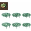 Stand De Plantes Stand De Fraises, 6 Pièces Plastique Support Fraisier, Cercles, Améliorer Le Cadre De Récolte, Support De Plantation De Tomates, Amovible, Pour Éviter La Pourriture Des Fraises(Vert)