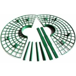 Stand De Plantes Stand De Fraises, 6 Pièces Plastique Support Fraisier, Cercles, Améliorer Le Cadre De Récolte, Support De Plantation De Tomates, Amovible, Pour Éviter La Pourriture Des Fraises(Vert) -Rapid Soldes Boutique 63688568 3