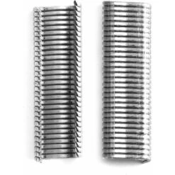 DENUOTOP 1200 Pièces Agrafes De Grillage Galvanisées, Pour Cages Pour Animaux De Compagnie, Clôtures