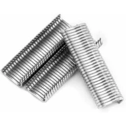 DENUOTOP 1200 Pièces Agrafes De Grillage Galvanisées, Pour Cages Pour Animaux De Compagnie, Clôtures 7 DENUOTOP 1200 Pièces Agrafes De Grillage Galvanisées, Pour Cages Pour Animaux De Compagnie, Clôtures -Rapid Soldes Boutique 64075217 3