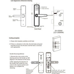 Serrure D'empreintes Digitales Serrure électronique Intérieure Carte De Mot De Passe D'empreinte Digitale Intelligente Clé Mécanique Clavier à écran Tactile Serrure De Porte De Bureau Pour Porte De Bureau D'hôtel à La Maison 9 Serrure D'empreintes Digitales Serrure électronique Intérieure Carte De Mot De Passe D'empreinte Digitale Intelligente Clé Mécanique Clavier à écran Tactile Serrure De Porte De Bureau Pour Porte De Bureau D'hôtel à La Maison -Rapid Soldes Boutique 65904698 5