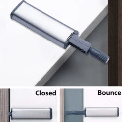 Lot De 10 Tampon Amortisseur Charnière Loquet Fermetures Push To Open Aimant Porte Pour Armoire Tiroir -Rapid Soldes Boutique 65973618 5