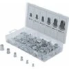 14127 Assortiment D’écrous Rivets Aluminium 150 Pièces, Accessoires